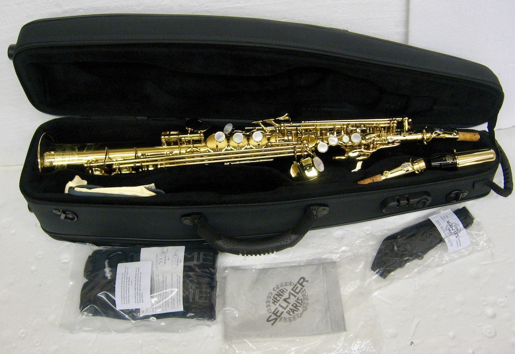 Selmer Sopran Saxophon Serie III Goldlack Bj. 2009 Selmer Sopran Saxophon Serie III Goldlack Bj. 2009
